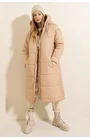 Geaca lunga dama Mocha Maxi