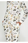 Pijama salopeta pentru femei, colectia mama-fiica, Cornette W107-280 Dogs 2