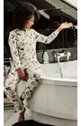 Pijama salopeta pentru femei, colectia mama-fiica, Cornette W107-280 Dogs 2