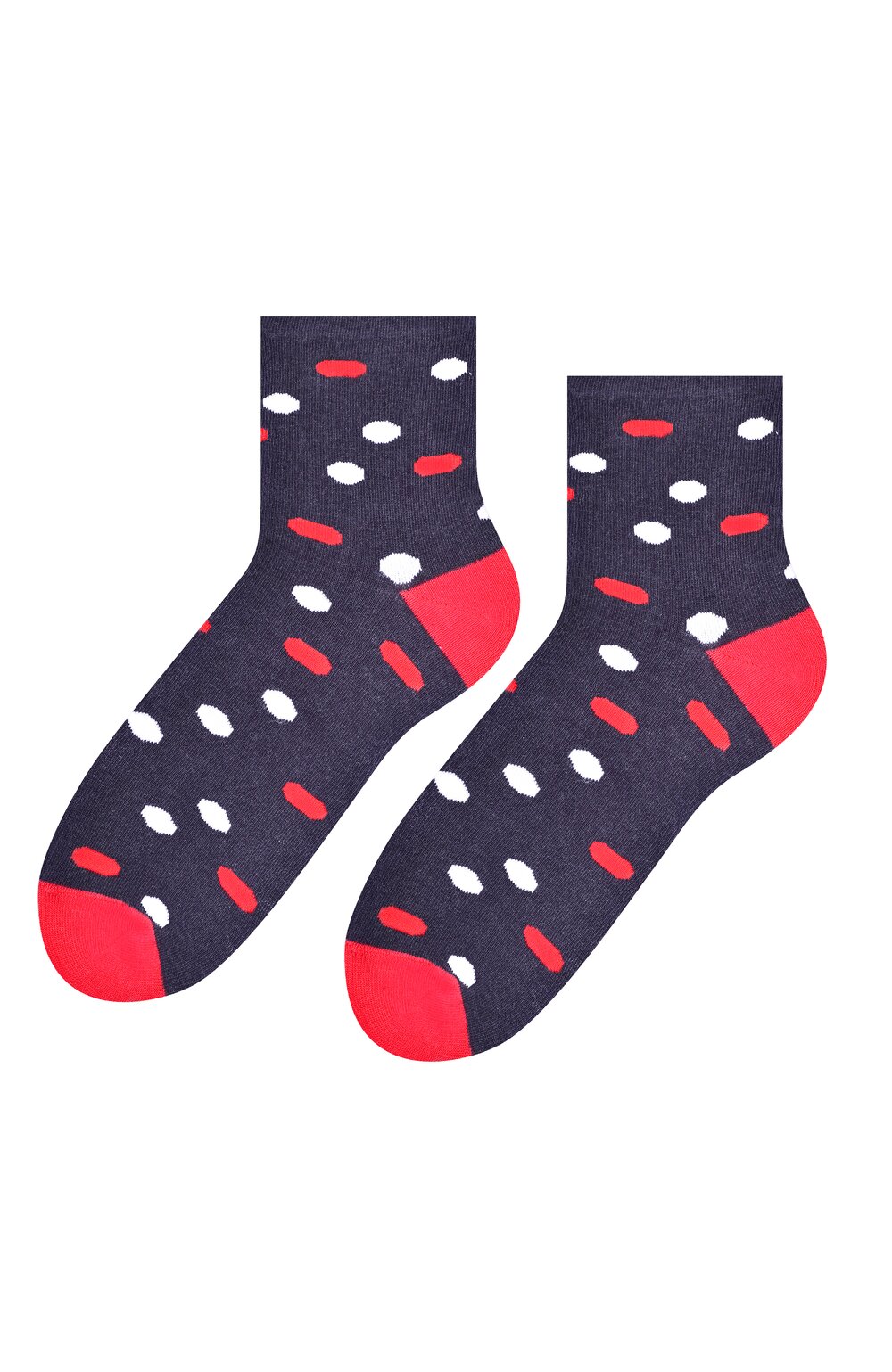 Sosete bumbac dama, model buline - Steven S099-615D grafit melange Sosete bumbac dama, model buline - Steven S099-615D grafit melange