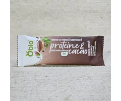 Baton cu hrișcă germinată, proteine și cacao fără gluten ECO 35g