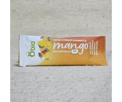Baton cu hrișcă germinată și mango fără gluten ECO 35g