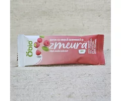 Baton cu hrișcă germinată și zmeură fără gluten ECO 35g