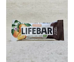 Baton cu portocale și ciocolată raw ECO 40g