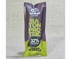 Baton raw proteic 32% cu cacao și mentă 45g