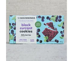 Biscuiți cu coacăze negre fără gluten 80g