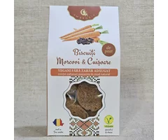 Biscuiți cu morcovi și cuișoare fără zahăr adăugat 130g