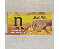 Biscuiți din ovăz integral cu ghimbir 200g