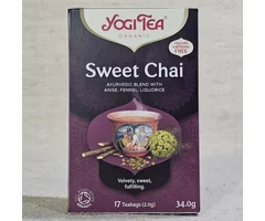 Ceai ayurvedic Sweet chai cu anason, fenicul și lemn dulce ECO 34g 17 plicuri
