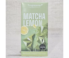 Ciocolată albă cu matcha și lămâie ECO 60g