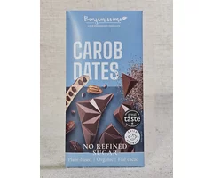 Ciocolată cu pudră de carob și curmale ECO 80g