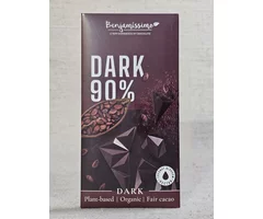 Ciocolată neagră 90% ECO 60g