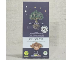 Ciocolată vegană cu alune de pădure și sare 100g