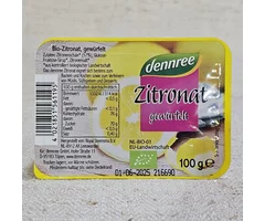 Coajă de lămâie confiată ECO 100g