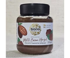 Cremă de ciocolată cu lapte și alune de pădure ECO 350g