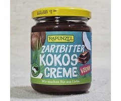 Cremă de ciocolată neagră cu alune și cocos ECO 250g