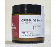 Cremă de mâini cu aroma Iernii cu unt de shea și scorțișoară 120ml