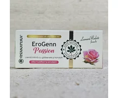 Cremă intimă cu gălbenele și trandafir cu efect lubricant și emolient Erogen Passion 20ml