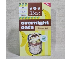 Fulgi de ovăz cu banane și nibsuri de cacao 400g