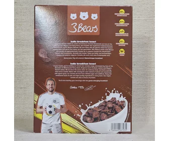 Fulgi din ovăz integral de la Harry Kane cu cacao 250g picture - 2