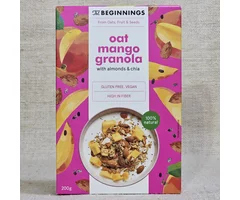 Granola cu ovăz și mango fără gluten 200g