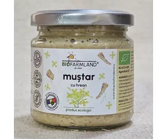 Muștar cu hrean ECO 195g