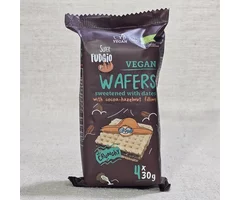 Napolitane cu cacao și cremă de alune de pădure îndulcite cu curmale ECO 120g