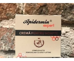 NATURAL CREMA PENTRU NOAPTE APIDERMIN EXPERT 50 ML