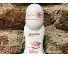NATURAL DEO ROLL- ON SPRING FLOWERS CU ZAMBILE SI TUBEROZE 50 ML
