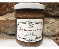 NATURAL GHEE CU MIERE SI CACAO 350 GR