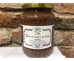NATURAL GHEE CU MIERE SI CACAO 650 GR