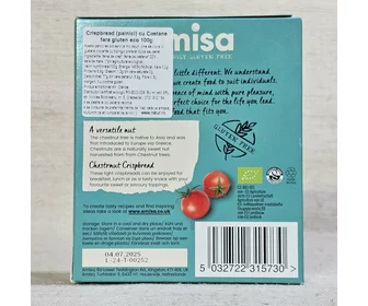 Pâine crocantă cu castane ECO 100g picture - 2