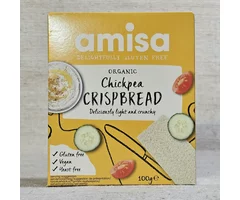Pâine crocantă cu năut fără gluten ECO 100g
