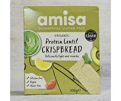 Pâine crocantă proteică cu linte fără gluten ECO 100g