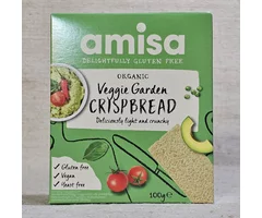 Pâine crocantă veggie garden fără gluten ECO 100g