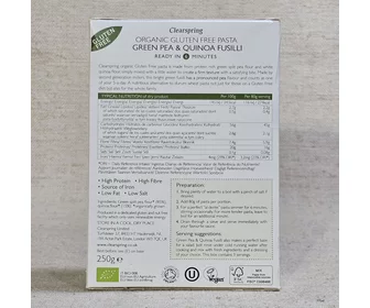 Paste din mazăre verde și quinoa ECO 250g picture - 2