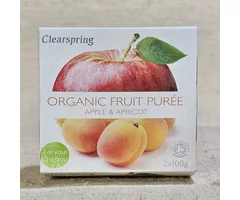 Piure de mere și caise ECO 2x100g