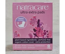 Absorbante Ultra extra lungi cu aripioare 31.5 cm 5 picături ECO 8 buc.