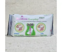 Absorbante zilnice Duopack cu ioni negativi 15.5 cm 2x20 buc.