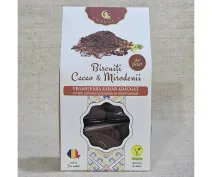 Biscuiți cu cacao și mirodenii fără zahăr adăugat 130g