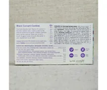 Biscuiți cu coacăze negre fără gluten 80g picture - 3