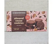 Biscuiți cu migdale și cacao fără gluten 80g