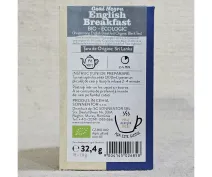 Ceai negru English breakfast ECO 32.4g 18 plicuri picture - 2