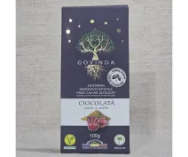 Ciocolată vegană cu polen și vișine 100g