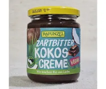 Cremă de ciocolată neagră cu alune și cocos ECO 250g