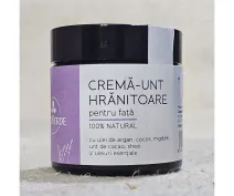 Cremă-unt hrănitoare cu ulei de argan, cocos, migdale, unt de cacao, shea și uleiuri esențiale 60ml