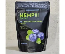 Fit shake proteic de cânepă și afine ECO 300g