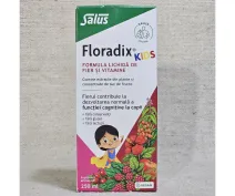 Formulă lichidă din fier și vitamine pentru copii Floradix kids 250ml
