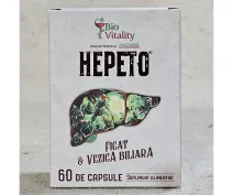 Hepeto pentru susținerea ficatului și a vezicii biliare 60 capule