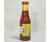 Ketchup Tiger din roșii pentru copii îndulcit cu sirop de mere ECO 450ml picture - 4